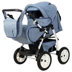 Коляска-трансформер Bart-Plast Victoria Prime PKL синий джинс 01