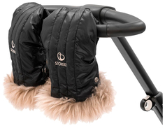 Варежки на коляску Stokke (Стокке) Stroller Mittens Onyx Black 531201