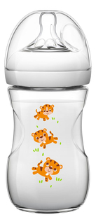 Детская бутылочка Philips AVENT Natural Тигрята 260 мл SCF070/20