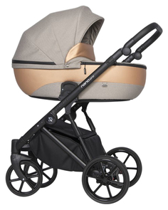 Детская коляска NANO PRO 3 в 1 Riko 04 Camel золотисто-бежевый