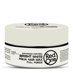 Аква-воск для волос RedOne ультрасильной фиксации Aqua Hair Wax BRIGHT WHITE, 150 мл
