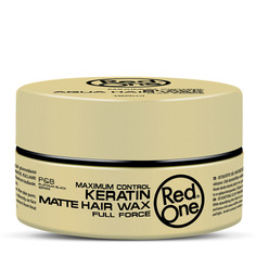 Матовый воск RedOne для волос ультрасильной фиксации с кератином, 150 мл