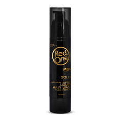 Жидкий воск для волос RedOne ультрасильной фиксации Liquid Hair Wax GOLD, 50 мл