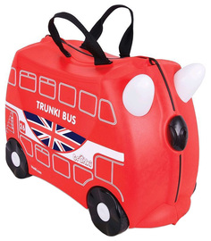 Чемодан на колесиках Trunki Автобус Красный (0186-GB01-P4)