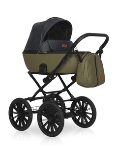 Коляска 2 в 1 Riko Basic Ozon Prestige зеленый 02