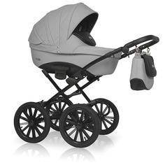 Коляска 2 в 1 Riko Sigma Prestige stone серый 02