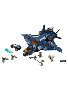 Конструктор LEGO Marvel Super Heroes 76126 Модернизированный квинджет Мстителей