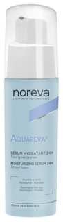 Сыворотка для лица Noreva Aquareva Serum Hydratant 24H 30 мл