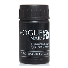 Vogue Nails, База для гель-лака Rubber, прозрачная, 14 мл
