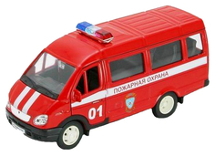 Коллекционная модель Welly Газель Пожарная охрана 42387AFS 1:34