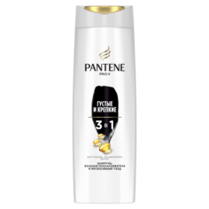 Шампунь PANTENE 3в1 Густые и крепкие 360 мл