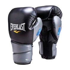Боксерские перчатки тренировочные Everlast Protex 2 черные 12 унций
