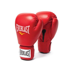 Боксерские перчатки Everlast Amateur Cometition PU красные 10 унций