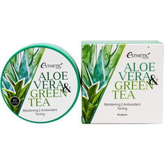 Гидрогелевые патчи Esthetic House Aloe Vera & Green Tea Hydrogel Eye Patch 60 шт