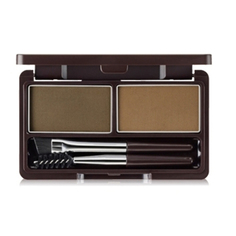 Пудра для бровей The Saem Eco Soul Eyebrow Kit, 01 Коричневая, 2*2,5 г