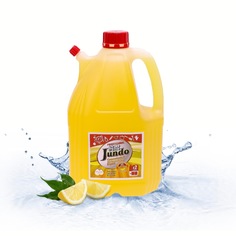 Концентрированный ЭКО гель для посуды и детских принадлежностей Jundo Juicy Lemon,4 л