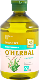 Увлажняющий гель для душа OHerbal с экстрактом алоэ вера, 500 мл