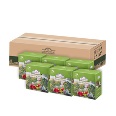 Чай "Ahmad Tea" Клубничный Мусс, зелёный, листовой, в пирамидках, 20х1,8г - 6 штук