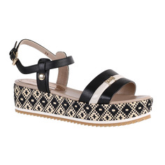 Босоножки женские NORMA J BAKER 9531E6A черные 40 RU