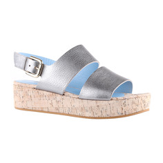 Босоножки женские Studio Pollini SA16894E01TF390B серебристые 39.5 RU