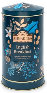 Чай Ahmad Tea Английский завтрак, Таинственные Сумерки черный музыкальная шкатулка 80г