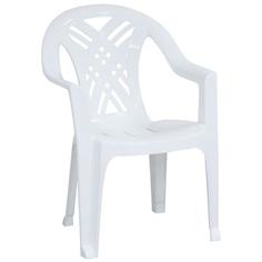 Стул для дачи Стандарт Пластик Престиж 2 СТПЛГР.79244 white 66х60х84 см
