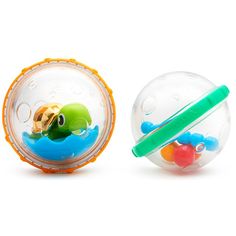 Игрушка для ванны Munchkin пузыри-поплавки черепашка, 2 шт., 3м+