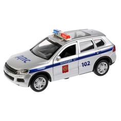 Машинка Технопарк VW Touareg Полиция со звуковыми и световыми эффектами