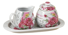 Сахарница и молочник (расцв, розы) Rosenberg