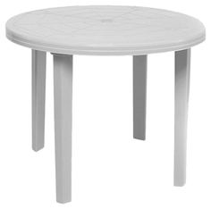 Стол для дачи Энергия Сервис Туба -Дуба ЭНРСР.79712 white 90x90x71 см