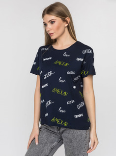 Футболка женская DAIROS GD69300794 синяя M