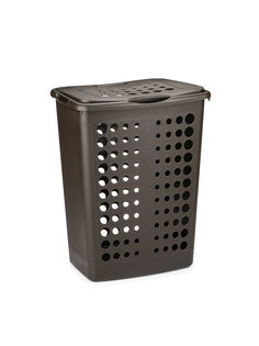 Корзина для белья VICTOR 40л темно-коричневая Curver