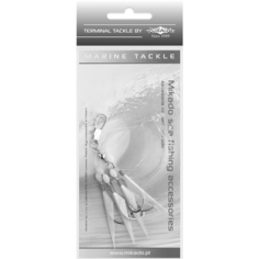 Система поводков для морской рыбалки Mikado Fish Skin Rig №03, крючки №4