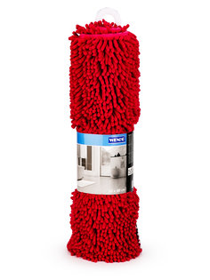 Коврик для ванной 50x80cм CHENILLE red Wenko