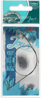Поводок вольфрамовый Mikado JAWS LIGHT 35 см./10 кг., уп.= 2 шт.