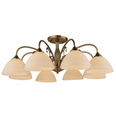 Люстра потолочная 8х60Вт Е27 IMEX KL.3037-8-S AB