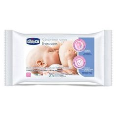 Очищающие салфетки для груди Chicco 72 шт., 0м+