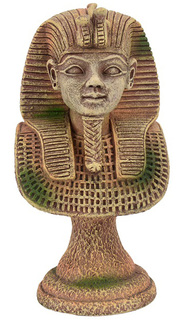 Декорация для аквариума Prime Бюст фараона, пластик, 6х6.5х12.5 см P.R.I.M.E.
