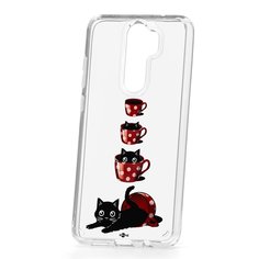 Чехол для Xiaomi Redmi Note 8 Pro КRUЧЕ Print Котенок в чашке