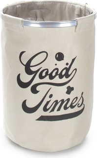 Корзина для белья круглая GOOD TIMES бежевая Attribute Storage