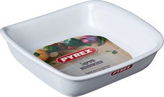 Форма для запекания Supreme White квадратная 24см керамика Pyrex