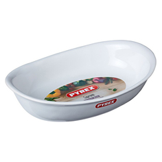 Форма для запекания Supreme White овальная 31см керамика Pyrex
