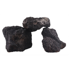 Камень для аквариума Prime Черный вулканический М, натуральный камень, 20х20х20 см, P.R.I.M.E.