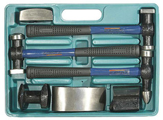 Набор Stayer MASTER: Молотки рихтовочные с правками, ст/пл рук,, 7 предметов