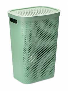 Корзина для белья INFINITY 60л сланцово-зеленая Curver