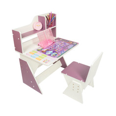 Детская растущая парта и стульчик Первое место Леди