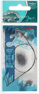 Поводок титановый Mikado JAWS LIGHT 35 см/10 кг., уп.=2 шт.