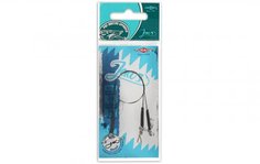 Поводок титановый Mikado Jaws Strong 35 см/18 кг, 2 шт.
