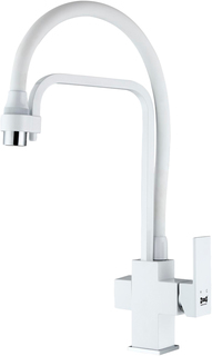 Смеситель для кухонной мойки ZORG Sanitary (ZR 341-8 YF WHITE)
