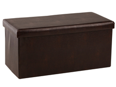 Пуфик-сундук с крышкой Вентал ПФ-10 Коричневый